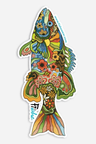Boho Bass Sticker
