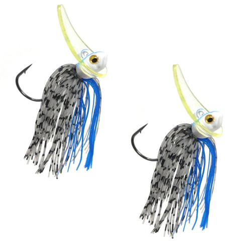 Reaction Tackle Tungsten Scrounger Jigs – 2-Pack – Freshwater & Saltwater – Bass, Bluegill, Walleye