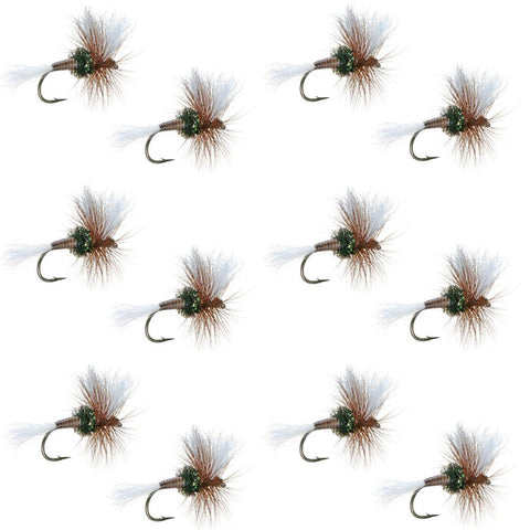 H & L Variant Classic Dry Fly - 1 Dozen Flies Hook Size 14