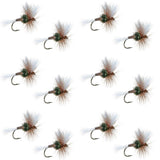 H & L Variant Classic Dry Fly - 1 Dozen Flies Hook Size 12