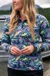 HaliBorealis Thermal 1/4 Zip Top