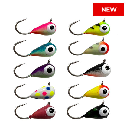 Reaction Tackle Ice Fishing Jigs-NEW sizes available!