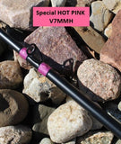 Pink Bass Rods