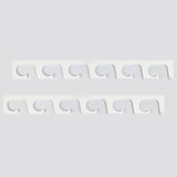 Made in the USA Fishing Rod Holder Rack Organizers | Wall or Ceiling Mounted Fishing Rod Rack | Durable Marine Grade HDPE Plastic | Fishing Pole Holder Holds up to 3 to 12 + Stackable
