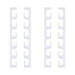 Made in the USA Fishing Rod Holder Rack Organizers | Wall or Ceiling Mounted Fishing Rod Rack | Durable Marine Grade HDPE Plastic | Fishing Pole Holder Holds up to 3 to 12 + Stackable