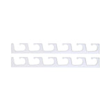 Made in the USA Fishing Rod Holder Rack Organizers | Wall or Ceiling Mounted Fishing Rod Rack | Durable Marine Grade HDPE Plastic | Fishing Pole Holder Holds up to 3 to 12 + Stackable