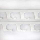 Made in the USA Fishing Rod Holder Rack Organizers | Wall or Ceiling Mounted Fishing Rod Rack | Durable Marine Grade HDPE Plastic | Fishing Pole Holder Holds up to 3 to 12 + Stackable