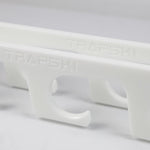 Made in the USA Fishing Rod Holder Rack Organizers | Wall or Ceiling Mounted Fishing Rod Rack | Durable Marine Grade HDPE Plastic | Fishing Pole Holder Holds up to 3 to 12 + Stackable