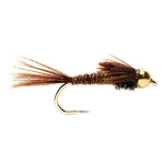 Barbless Bead Head Pheasant Tail Nymph Fly 1 Dozen Flies Hook Size 18