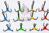 Ice Strong Outdoors - Glow Resin Hooks 5 Pack – VMC & Mustad Options (3 Sizes Available)