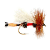 Royal Trude Classic Hair Wing Dry Fly -6 Flies Hook Size 14