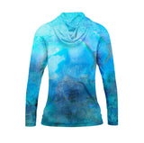 WOMEN'S SPORT TEC | BLUE CRAB | HOODED