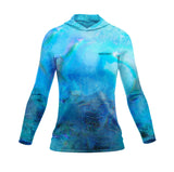 WOMEN'S SPORT TEC | BLUE CRAB | HOODED