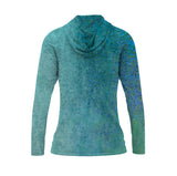 WOMEN'S SPORT TEC | BLUE TREVALLY | HOODED