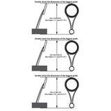 Reaction Tackle Fishing Rod Cover / Rod Sleeve / Rod Sock (2-Pack)