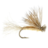 Tan X Caddis Emerging Caddis Adult Trout Dry Fly - 1 Dozen Flies Hook Size 14