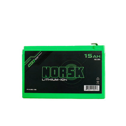 Norsk 15ah Lithium-Ion Battery with charger