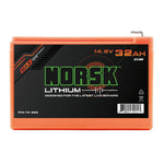 Norsk 14.8V 32AH Lithium-Ion Battery with Charger Perfect for Live Imaging/360 Sonar Systems