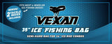 Vexan ICE 35″ Ice Fishing Combo Rod & Reel Tackle Bag