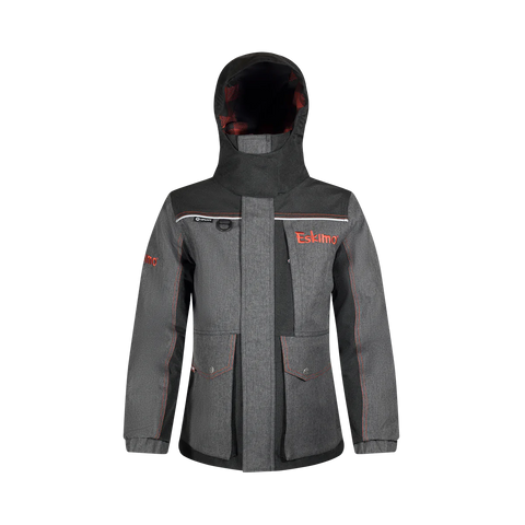 NEW! 2022 ESKIMO YOUTH KEEPER JACKET WITH UPLYFT FLOAT ASSIST & Room-to-Grow Sleeve Extensions