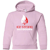 Youth Pullover Hoodie Red & White Logo (LOTS of color choices)