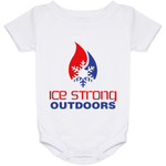 Ice Strong Baby Onesie 24 Month Patriotic Logo