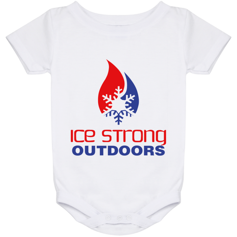 Ice Strong Baby Onesie 24 Month Patriotic Logo