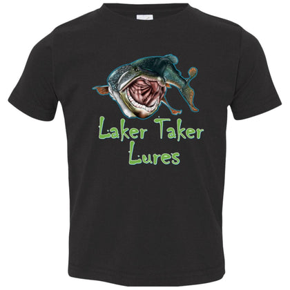 Toddler Ice Strong Laker Taker Lures Jersey SS T-Shirt