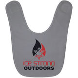 Ice Strong Baby Bib Original Logo (LOTS of bib color choices)