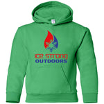 Youth Pullover Hoodie Patriotic Logo (LOTS of color choices)