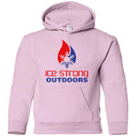 Youth Pullover Hoodie Patriotic Logo (LOTS of color choices)