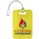 Ice Strong Luggage Bag/Rod - Tackle Case Tag Patriotic Logo