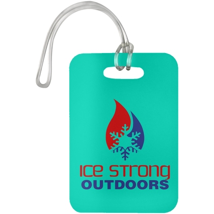 Ice Strong Luggage Bag/Rod - Tackle Case Tag Patriotic Logo
