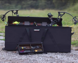 Lakewood Double 41" Wheeled Bow Case Combo with/Arrow Case and Accessory Case - Black or True Timber Kanati