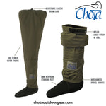 Chota Tundra Hippies Adjustable Hip Waders