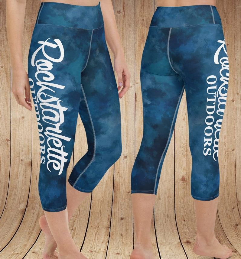 Turkey Feather Yoga Leggings from Rockstarlette Outdoors, USA   Rockstarlette Outdoors, Adventure Inspired Activewear Made in USA