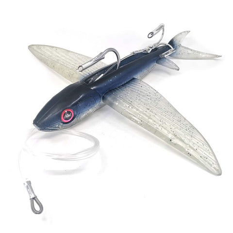MagBay Lures Double Hook Rig (Offset) for Trolling and Chunking - Hookset
