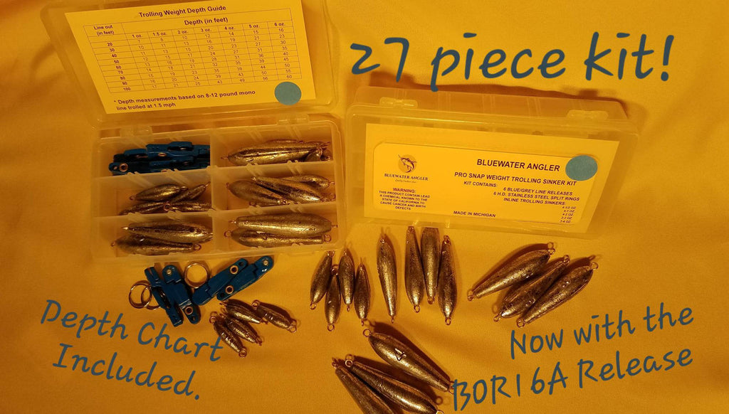 Trolling Sinker Oz Snap Weights For Trolling Blue Water